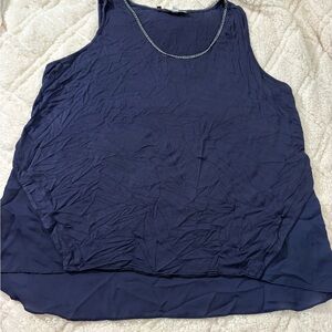 Jennifer Lopez Deep Blue Tank Top